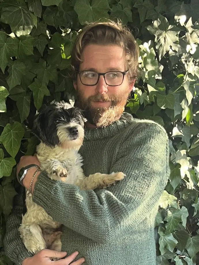 Andrew Macfarlane loves dogs